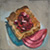 June 26: Toast, strawberry jam & hard salami
