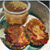 Mar 26: Kartoffelpuffer (potato pancakes) and apple sauce